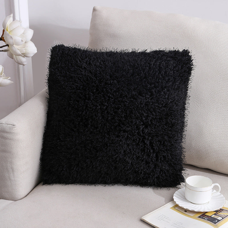 Velvet Plush Sofa Cushion